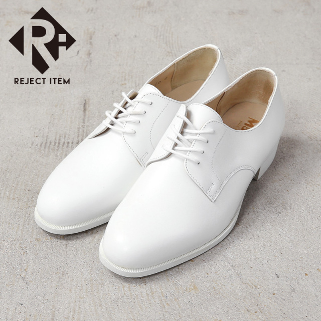 リジェクト 訳あり 実物 新品 デッドストック フランス軍 MARBOT社製 レザー オフィサーシューズ WHITE【キャンペーン対象外】【I】 ミリタリー