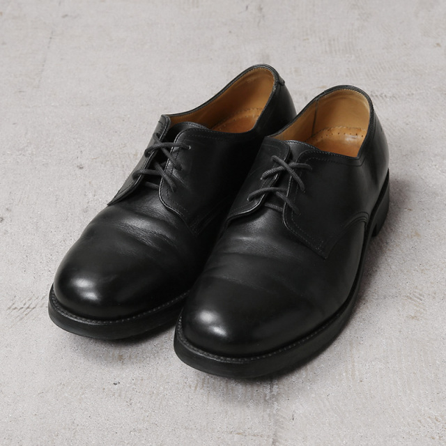 実物 USED オランダ軍 レザー ドレスシューズ / オフィサーシューズ TYPE B【キャンペーン対象外】【I】 ミリタリー