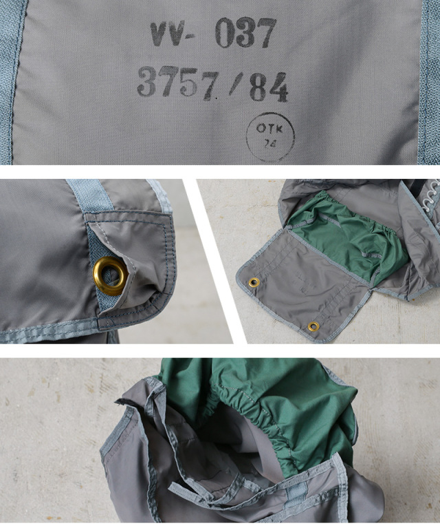 実物 新品 デッドストック チェコ軍 OVP80 パラシュートバッグ