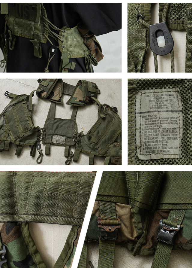 実物 USED 米軍 ITLBV タクティカルベスト ミリタリー