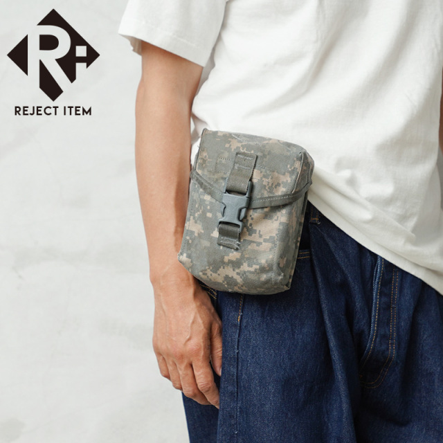 リジェクト 訳あり品 実物 USED 米軍 IMPROVED FIRST AID KIT ポーチ ACU（UCP）【キャンペーン対象外】【I】 ミリタリー 古着