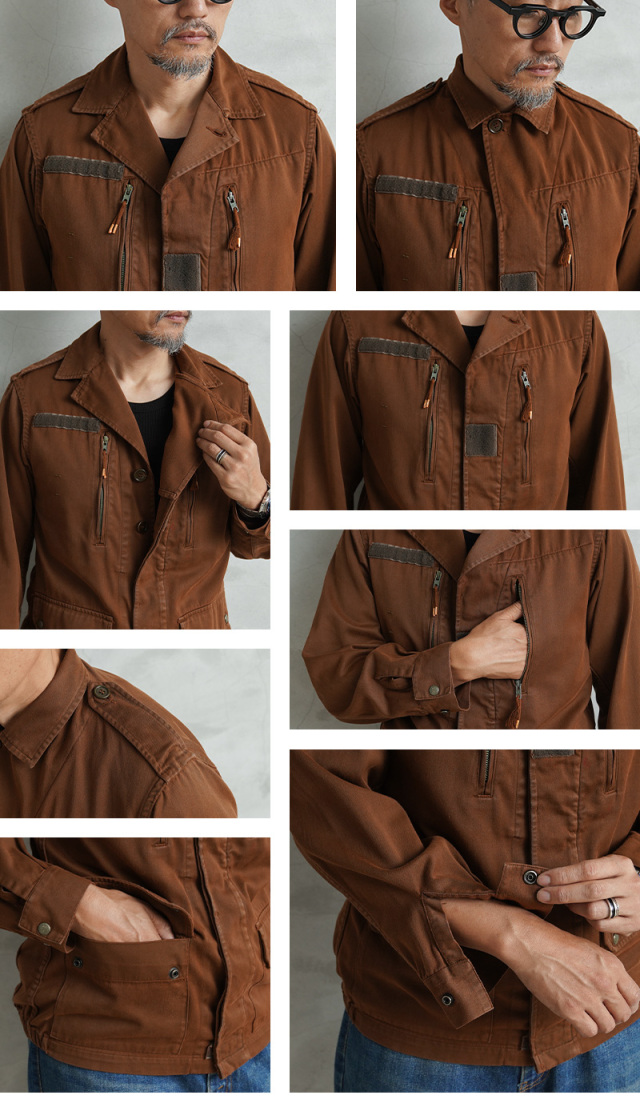 80'sビンテージ古着！フランス軍実物 F-2 ミリタリー ジャケット 後染め黒 実物 80s フランス軍 F2ジャケット 黒染め 96M 後染めブラック