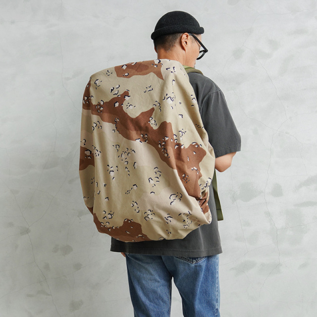 ☆今だけ15%OFF☆実物 USED 米軍 フィールド バックパック カバー 6Cデザート（チョコチップ）カモ【キャンペーン対象外】【I】