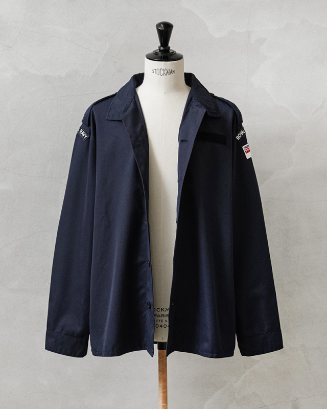 実物 USED イギリス軍 ROYAL NAVY PCS FR オペレーション シャツ