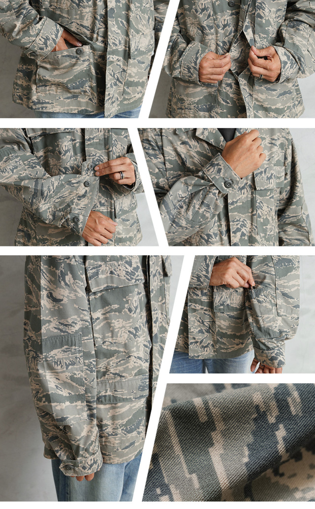 実物 USED 米空軍 U.S.A.F ABU ユーティリティ ジャケット