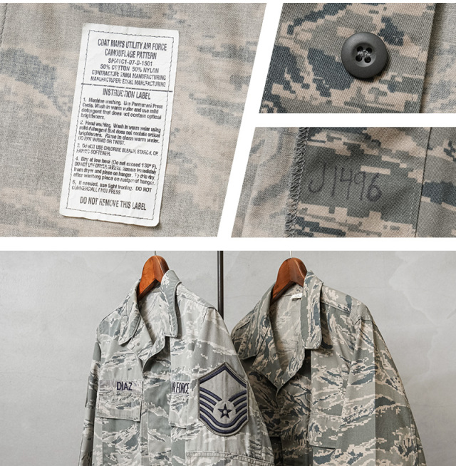 実物 USED 米空軍 U.S.A.F ABU ユーティリティ ジャケット