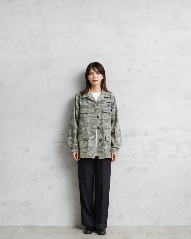 military ユーティリティジャケット　woman仕様 実物 USED 米空軍 レディース U.S.A.F ABU ユーティリティ