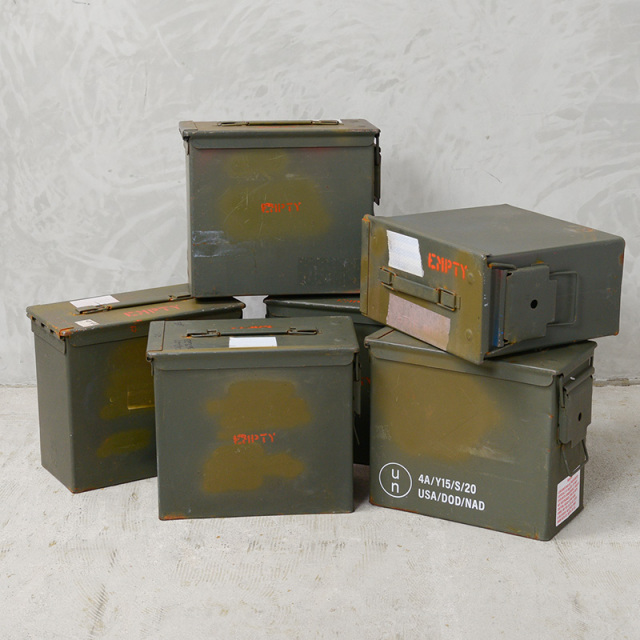 実物 USED 米軍 PA19 F/FUZE AMMO CAN アンモボックス【キャンペーン対象外】【I】 ミリタリー