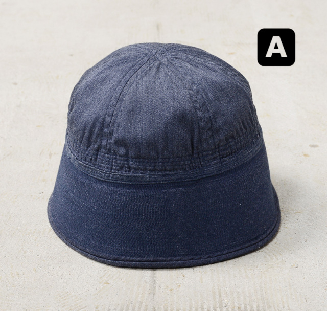 実物 新品 デッドストック 米軍 セーラーハット NAVY染め