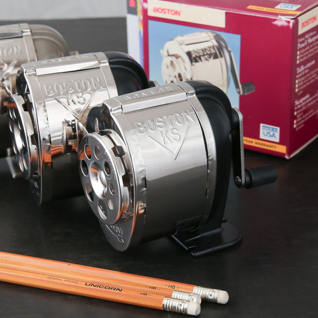 【即日出荷対応】新品 デッドストック BOSTON社製 KSタイプ マニュアル・ペンシルシャープナー MADE IN USA【キャンペーン対象外】【T】