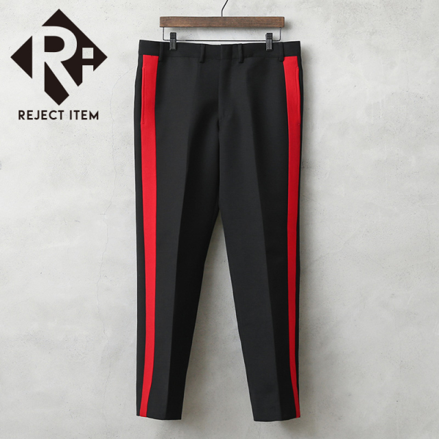 リジェクト 訳あり品 実物 新品 デッドストック イタリア軍 国家憲兵隊 カラビニエリ パレード サイドラインパンツ【キャンペーン対象外】【I】