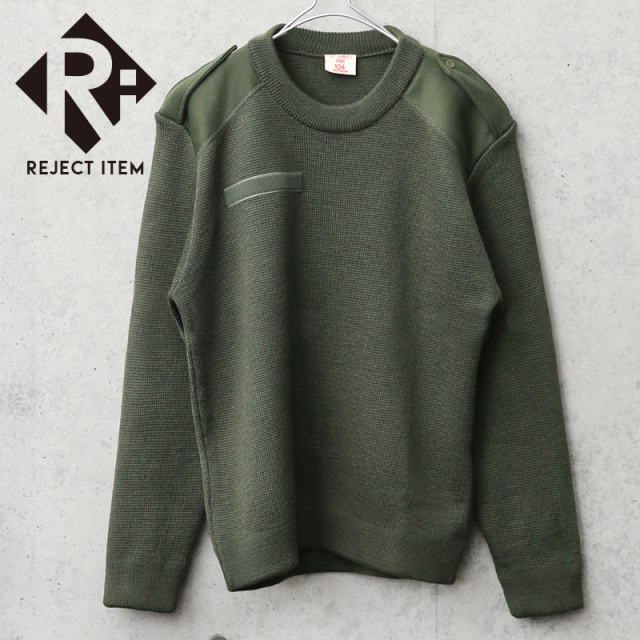 リジェクト 訳あり品 実物 USED フランス軍 コマンドセーター SAINT JAMES（セントジェームス）【キャンペーン対象外】【I】