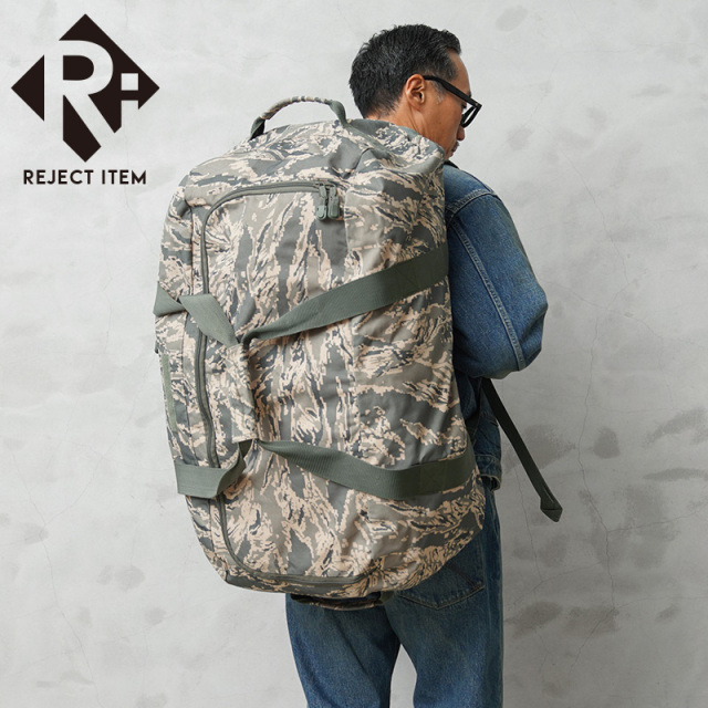 リジェクト 訳あり MADE IN USA USED DeSantis Gunhide社製 2WAY バックパック / ダッフルバッグ ABU【キャンペーン対象外】【I】