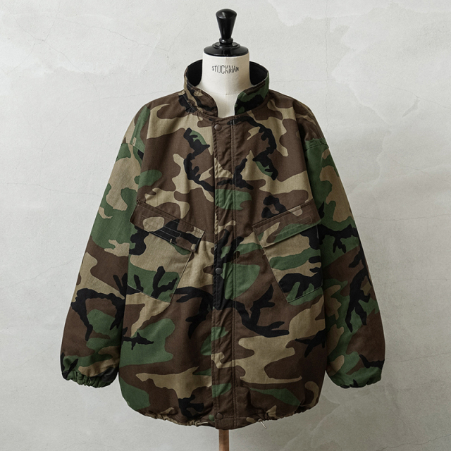 実物 新品 デッドストック 米軍 ケミカル プロテクティブ ジャケット WOODLAND CAMO【キャンペーン対象外】【I】