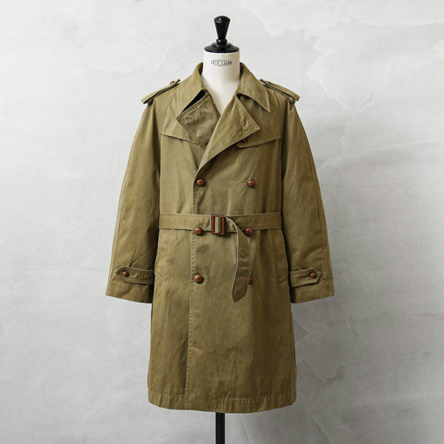 実物 USED スペイン軍 トレンチコート【キャンペーン対象外】【I】