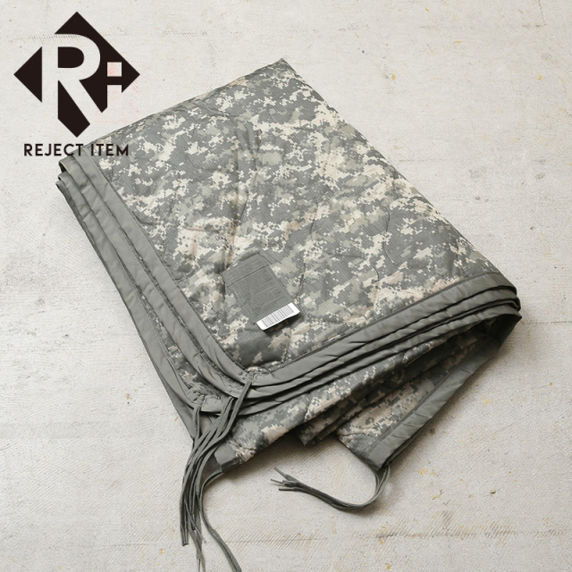 リジェクト 訳あり品 実物 USED 米軍 ポンチョライナー ACU（UCP）【キャンペーン対象外】【I】