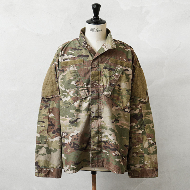 実物 USED 米軍 FLAME RESISTANT COMBAT ジャケット OCP スコーピオンW2【キャンペーン対象外】【I】ミリタリー