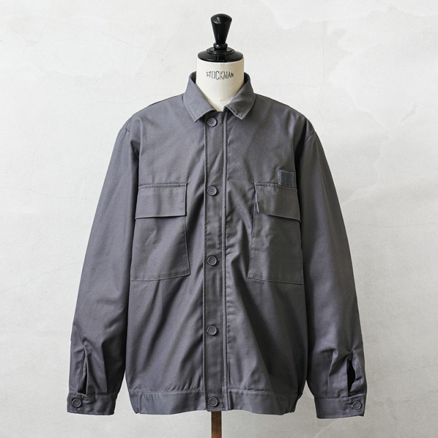 実物 新品 デッドストック フランス警察 ワークジャケット PAUL BOYE社製 GREY【キャンペーン対象外】【I】ミリタリー