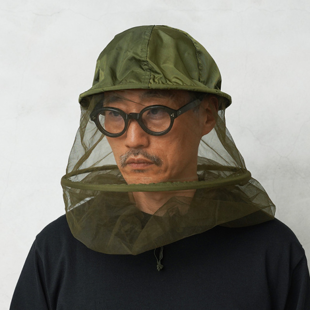 実物 新品 デッドストック 米軍 モスキートネット ヘッド用【キャンペーン対象外】【I】