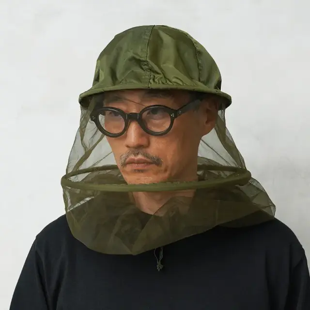 実物 新品 デッドストック 米軍 モスキートネット ヘッド用【キャンペーン対象外】【I】