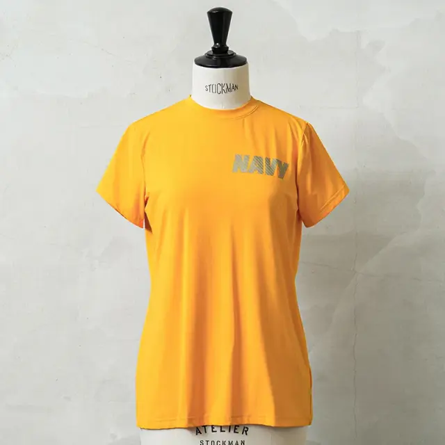 新品 米軍 U.S.NAVY レディース NB社製 フィジカル トレーニング Tシャツ MADE IN USA【キャンペーン対象外】【T】