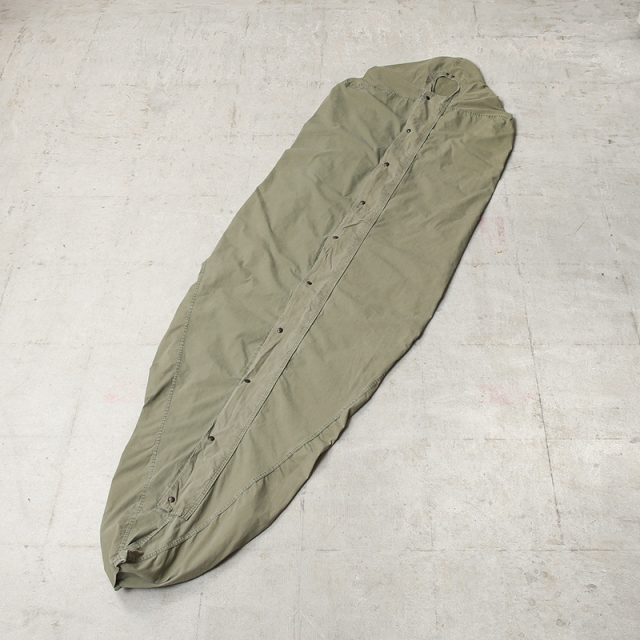 ◎実物 USED 米軍 M-1945 WATER REPELLENT ビンテージ スリーピングバッグ シュラフ 寝袋 カバー【キャンペーン対象外】【I】