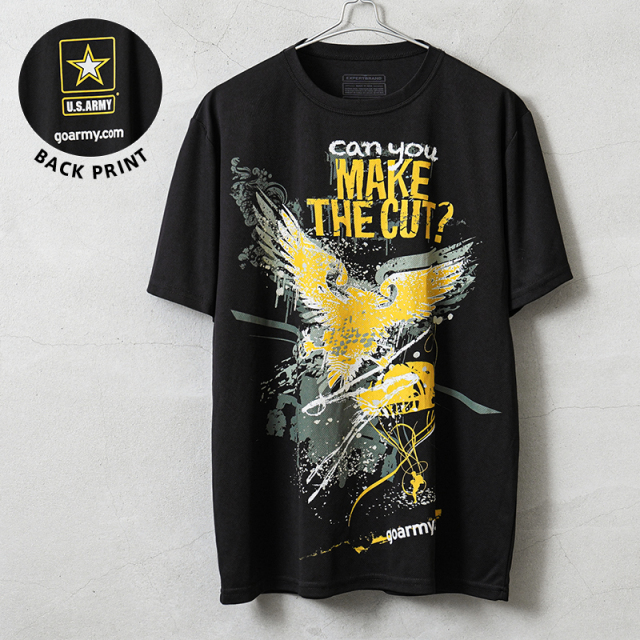 USED 米軍 U.S.ARMY オフィシャルライセンス リクルーティング グラフィック Tシャツ CAN YOU MAKE THE CUT？ メッシュ #10【キャンペーン対象外】【I】