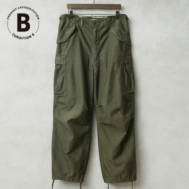 実物 USED 米軍 M-51 フィールドカーゴパンツ コンディションB【キャンペーン対象外】【T】