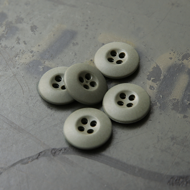 【即日出荷対応】【ネコポス便対応】実物 新品 デッドストック 米軍 BDU ボタン OD 5個セット【キャンペーン対象外】【T】