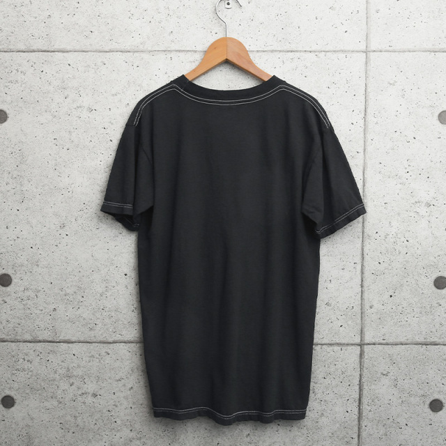 MIOOK military wide overalls Tシャツとセット LOOSE ELASTIC OVERALL WITH STRIPES(S Black): Vintage 1.1