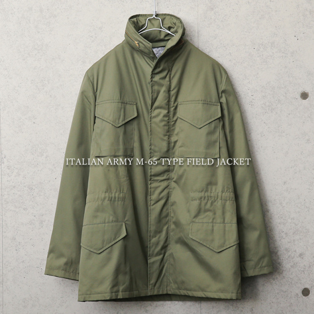 実物 USED イタリア軍 M-65 TYPE フィールドジャケット【キャンペーン対象外】【I】ミリタリージャケット 軍服