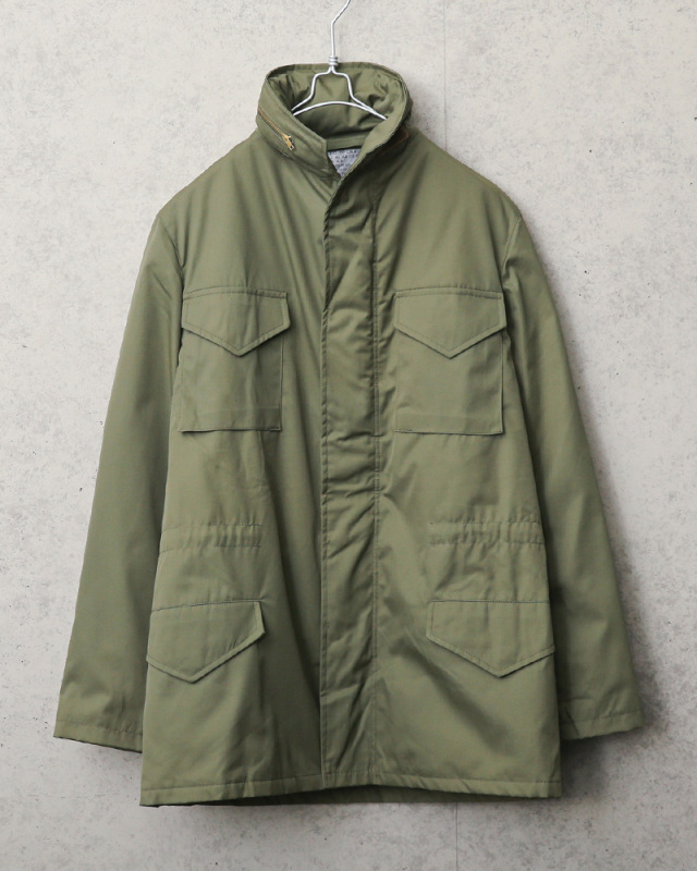 【美品】アルアバイル ミリタリーシャツジャケットM-65 タイプ　カーキ 美品】アルアバイル ミリタリーシャツジャケットM-65 タイプ