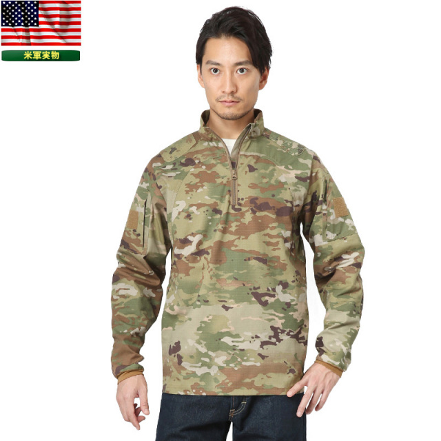 実物 新品 米軍INCLEMENT WEATHER COMBAT シャツ OCP 米軍放出品 ミリタリーファッション 軍服【キャンペーン対象外】【T】