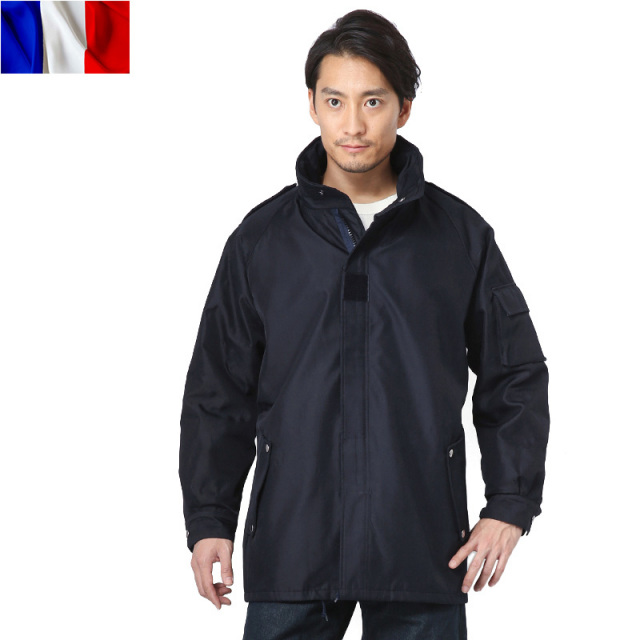 実物 フランス軍 CIVIL DEFENCEパーカー【キャンペーン対象外】シビルディフェンス ミリタリーファッション 軍服【T】
