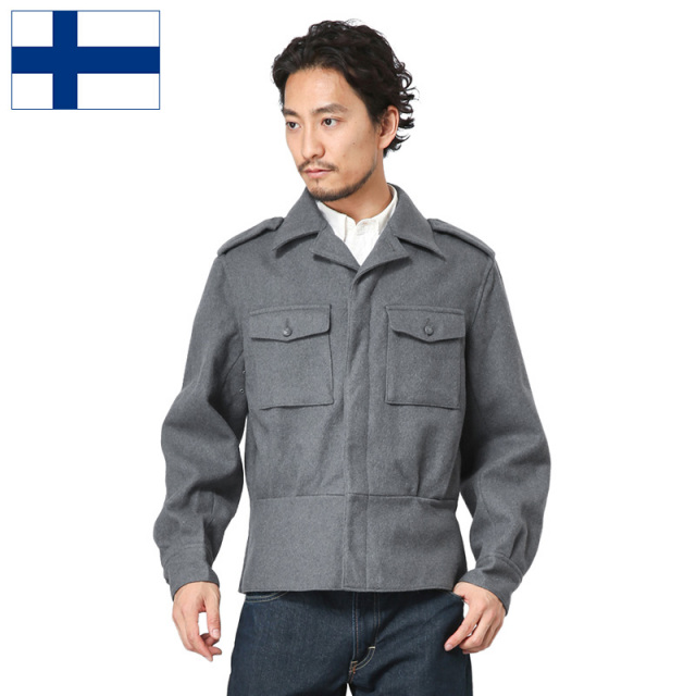 実物 新品 フィンランド軍 M65サービスジャケット ミリタリーファッション 軍服【キャンペーン対象外】【T】