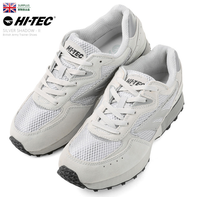 実物 新品 イギリス軍 HI-TEC社製 トレーニングシューズ（SILVER SHADOW II） ハイテック【キャンペーン対象外】【T】ミリタリー
