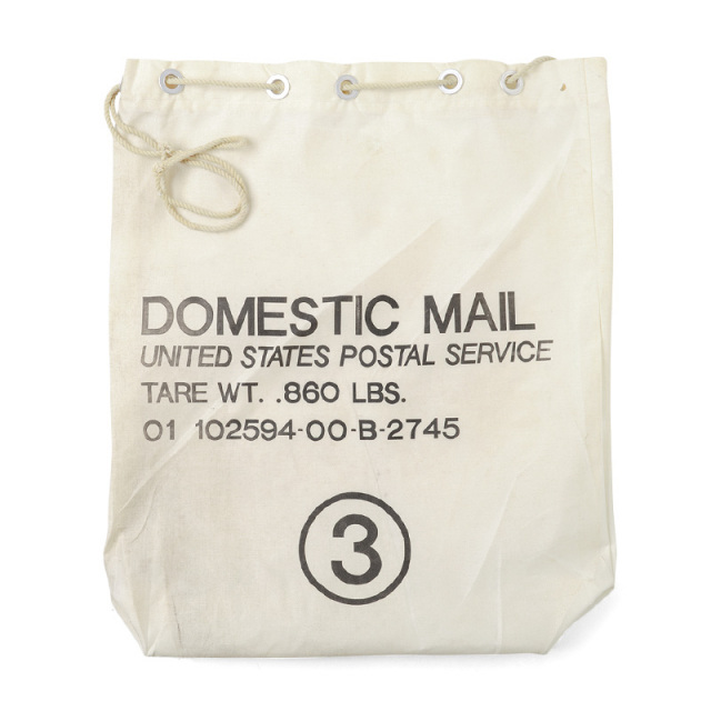 USPS US郵便局　エコバッグ　アメリカン雑貨　USAr しずかちゃん バイオリン 下手 USPS US郵便局 エコバッグ