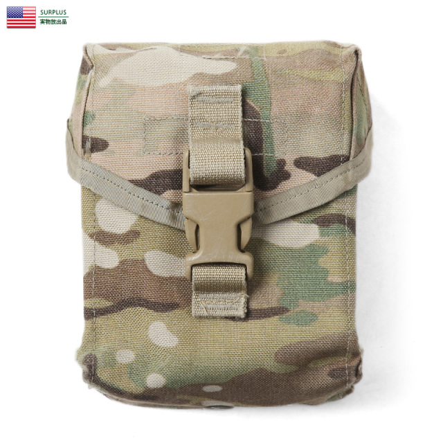 実物 米軍 IFAK ファーストエイドキットキットポーチ OCP（MultiCam） USED 米軍放出品【キャンペーン対象外】【T】ミリタリー