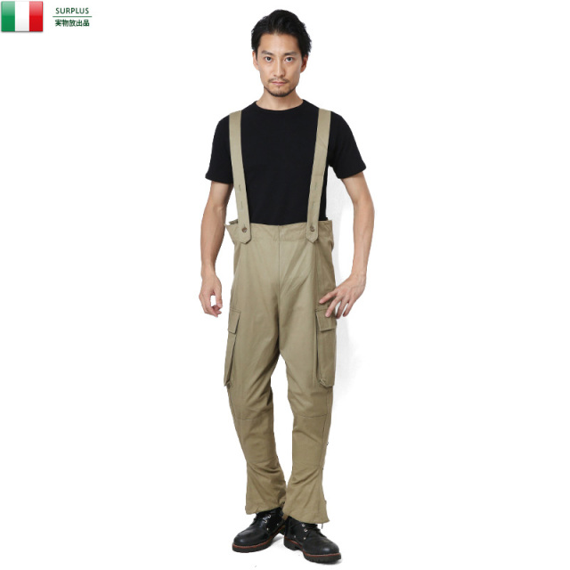 ★割引中15％OFF★実物 新品 イタリア軍 1950年代デッドストック ヴィンテージモーターサイクルパンツ ミリタリーファッション 軍パン 軍服【キャンペーン対象外】【T】