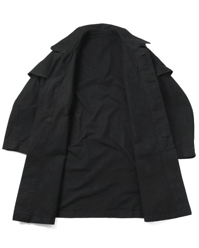 フランス空軍 フロックコート 黒染め 軍放出品 ミリタリー