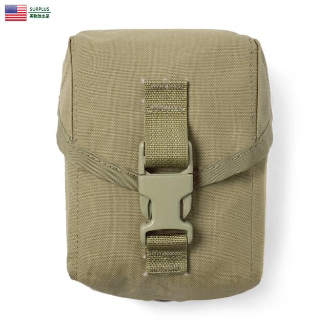実物 新品 米軍 MOLLE II 100 ROUND ユーティリティ ポーチ COYOTE ミリタリー【キャンペーン対象外】【T】