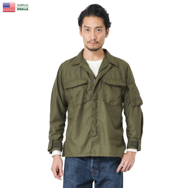 実物 新品 米軍 NOMEX ノーメックス ヘリクルーシャツ（横ポケット）【キャンペーン対象外】ミリタリーファッション 軍服【I】