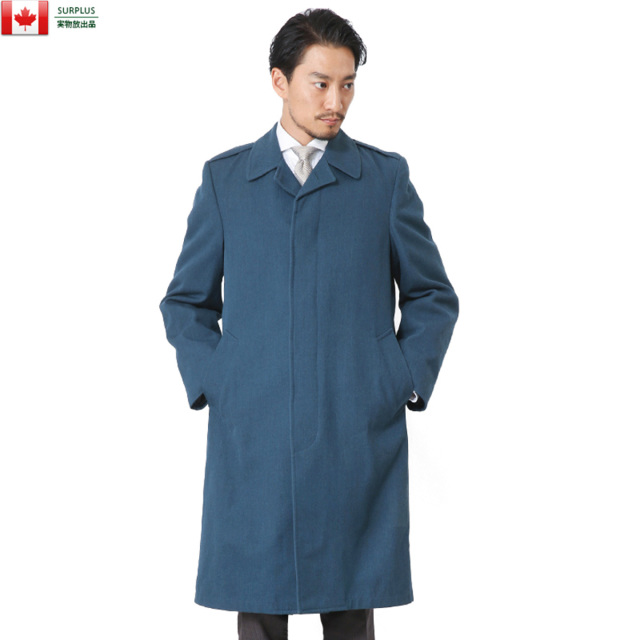 実物 USED カナダ空軍 AIR FORCE オーバーコート MADE IN USA ミリタリーコート ミリタリーファッション 軍服【キャンペーン対象外】【I】