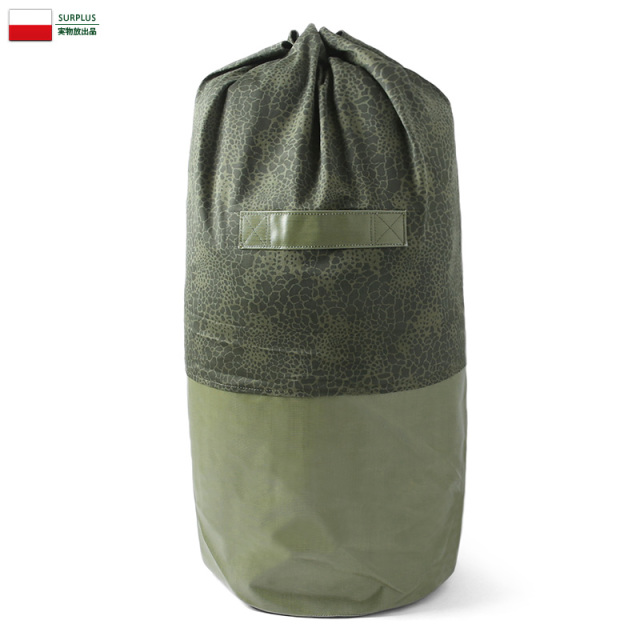 ☆今だけ15%OFF☆実物 新品 ポーランド軍 PUMA迷彩 ダッフルバッグ LARGE 軍放出品 ミリタリー【キャンペーン対象外】【T】