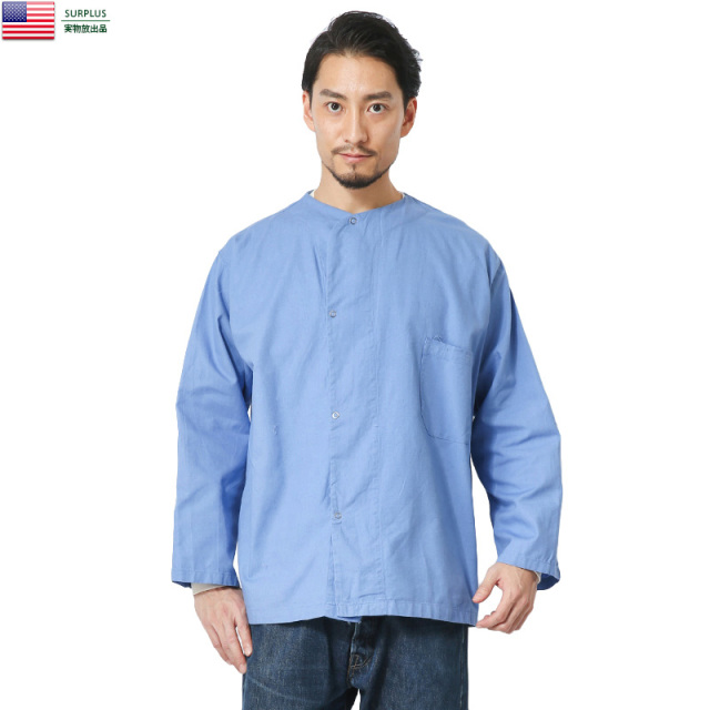 実物 新品 米軍 U.S.ARMY MEDICAL スリーピングシャツ STENCIL 米軍放出品 ミリタリーシャツ 通販【キャンペーン対象外】 ミリタリーファッション 軍服【T】