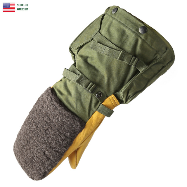 実物 新品 米軍 エクストリーム コールドウェザー 防寒ミトングローブ 米軍放出品 手袋【キャンペーン対象外】【T】ミリタリー