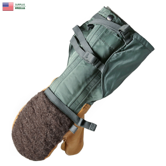 米空軍 U.S.A.F. TYPE N-4B ミトングローブ 米軍放出品 手袋  