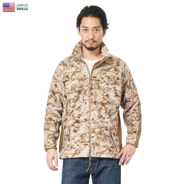 U.S.M.C. PECKHAM POLARTEC ポーラテック フリースジャケット DESERT  