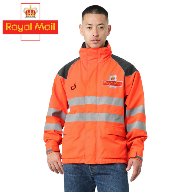 実物 USED イギリス ROYAL MAIL 3レイヤー WATERPROOF ジャケット ロイヤルメール【キャンペーン対象外】【T】ミリタリー