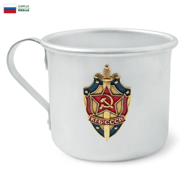 実物 新品 ロシア軍 マグカップ KGB ミリタリー 軍放出品【キャンペーン対象外】【T】